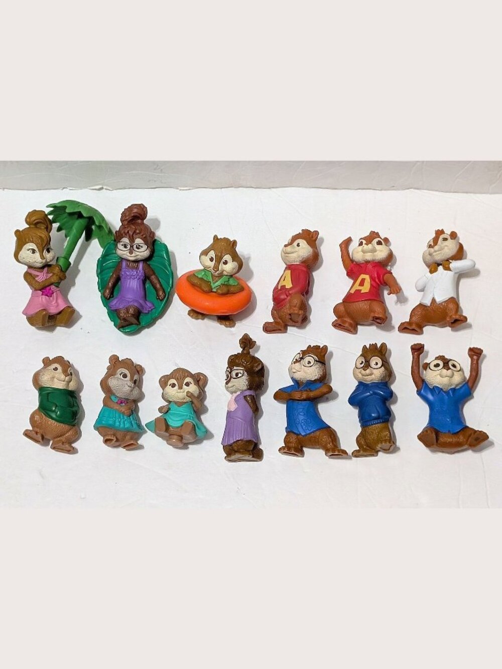 Alvin and The Chipmunks McDonald's Happy Meal Toys Lot of 13